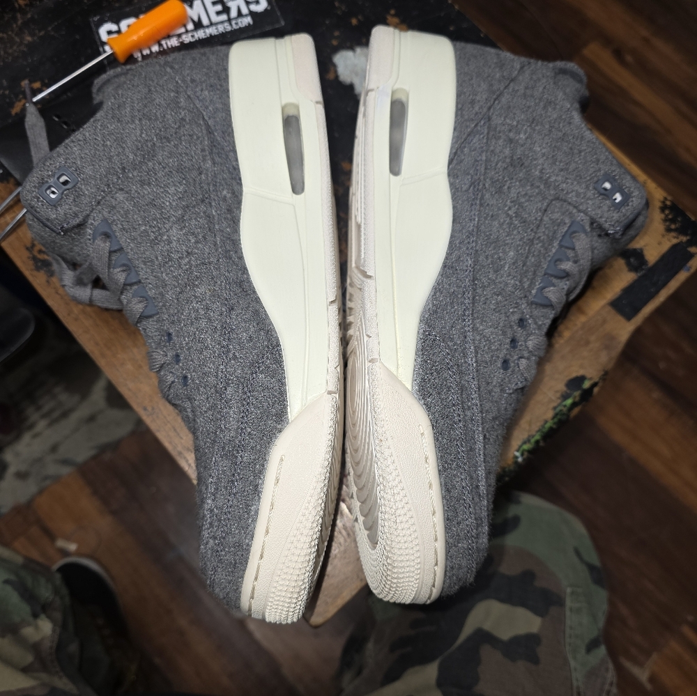 Air Jordan 3 Retro Wool Mens Size 12 - Picture 8 of 8